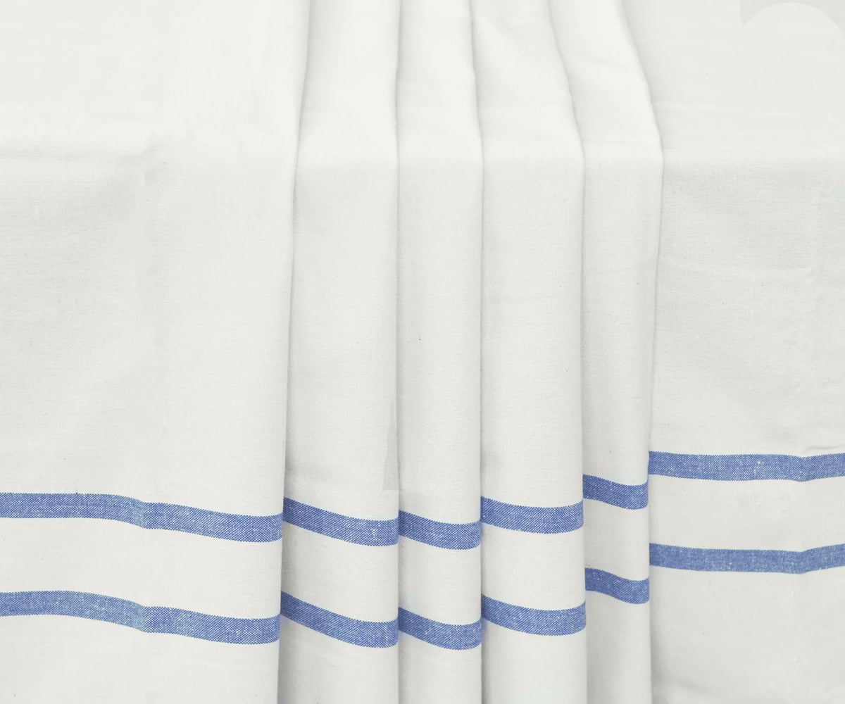 French Striped Tablecloth