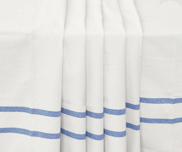 French Striped Tablecloth