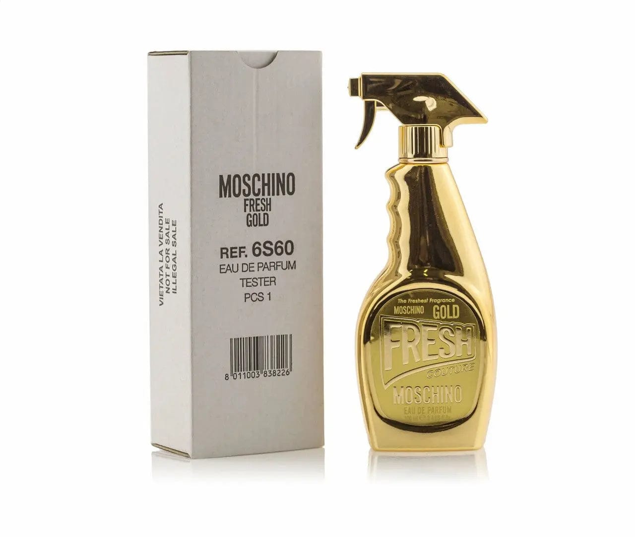 Fresh Couture Gold By Moschino For Men 3.4oz EDP Spray (Tester)