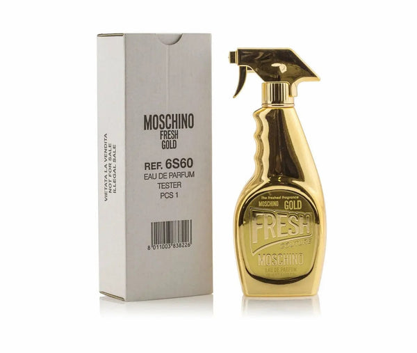 Fresh Couture Gold By Moschino For Men 3.4oz EDP Spray (Tester)