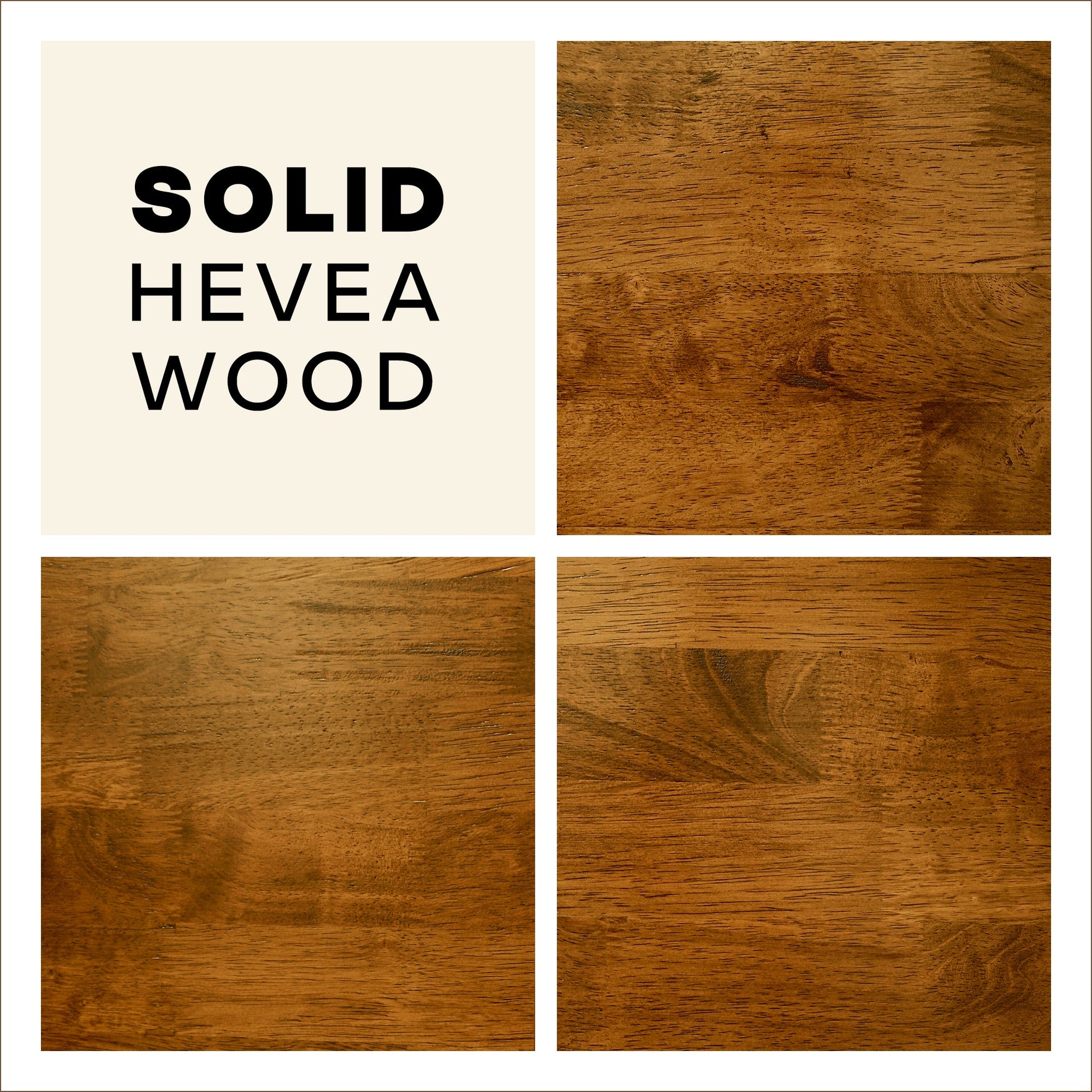 Acacia Frida Deluxe Solid Wood Bed Frame