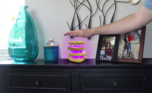 Mid-Century Design Friendship Lamp – Retro Wi-Fi Touch Lamp | Stay Connected Through Time & Distance