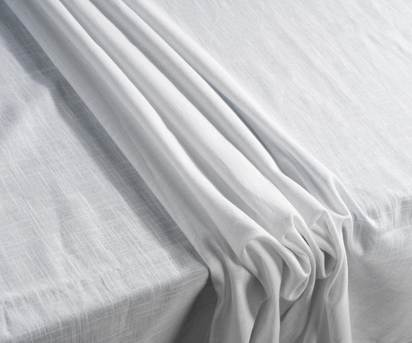 White Tablecloths - Fringe Edges