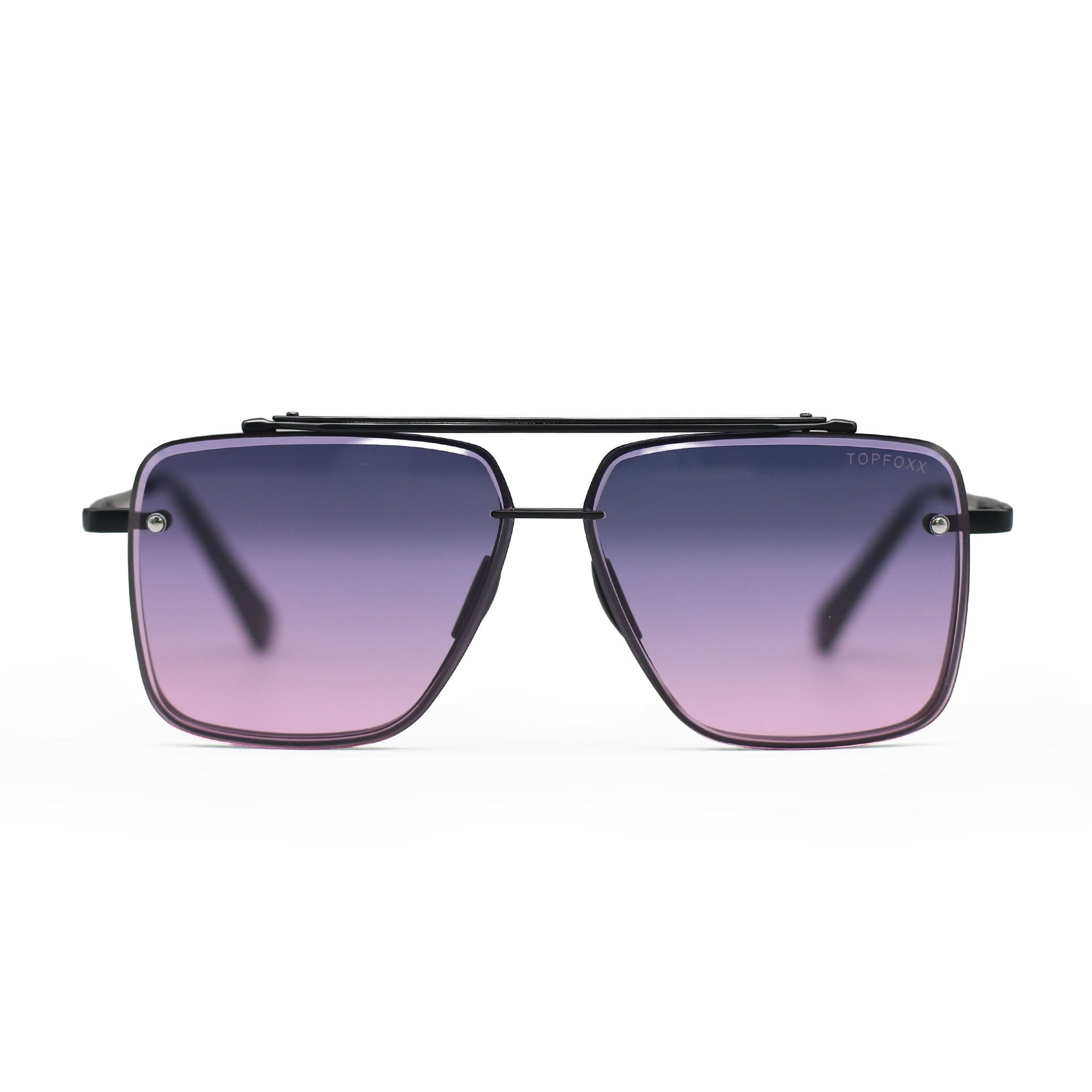 Smaller Bella Faded Purple and Pink - Tangle Free Aviator Sunglasses