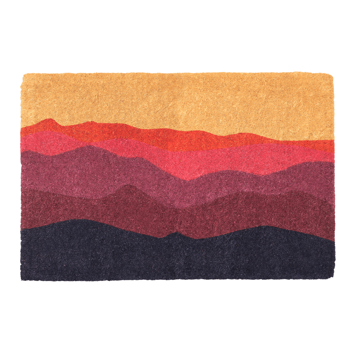 Shades of Dawn Coir Doormat