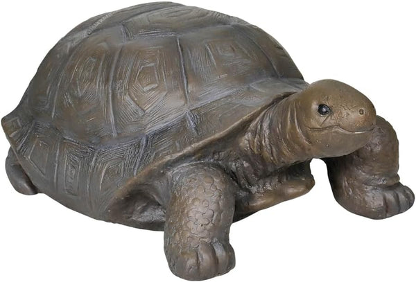 Concrete Turtle Garden Statue Giant 29 Inch Long