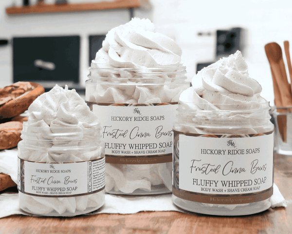 Frosted Cinna Buns Whipped Soap