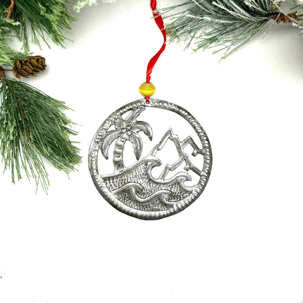 Mountains Behind Mountains Ornament