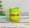 Be the Change Mug - Lime Green