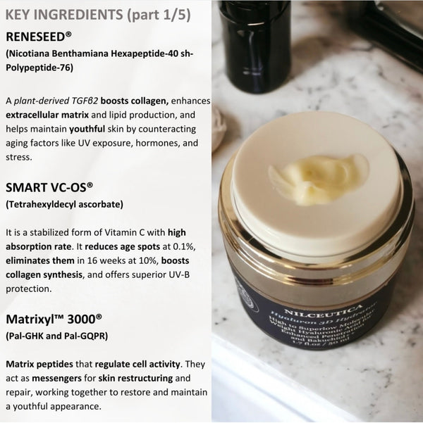 Hyaluron 3D Hydrator Multi Lamellar Emulsion The Advanced Response Face and Neck Cream-Serum