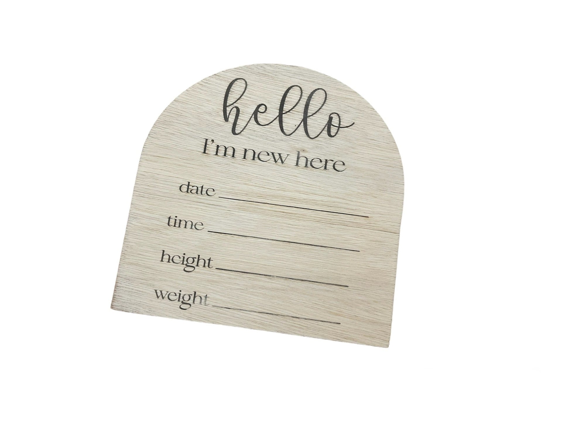 Baby Monthly Milestone Cards, Birth Announcement Card