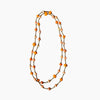 Haitian Signature Necklace- Orange