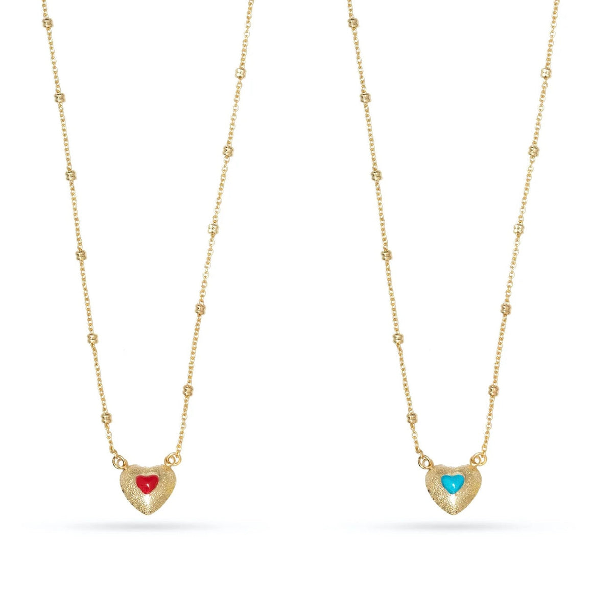 Double Heart Necklace