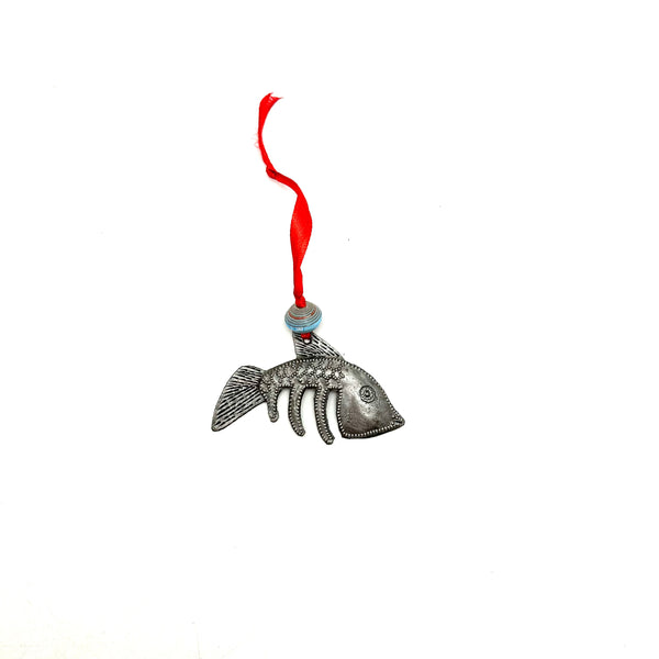 Fish Bones Ornament