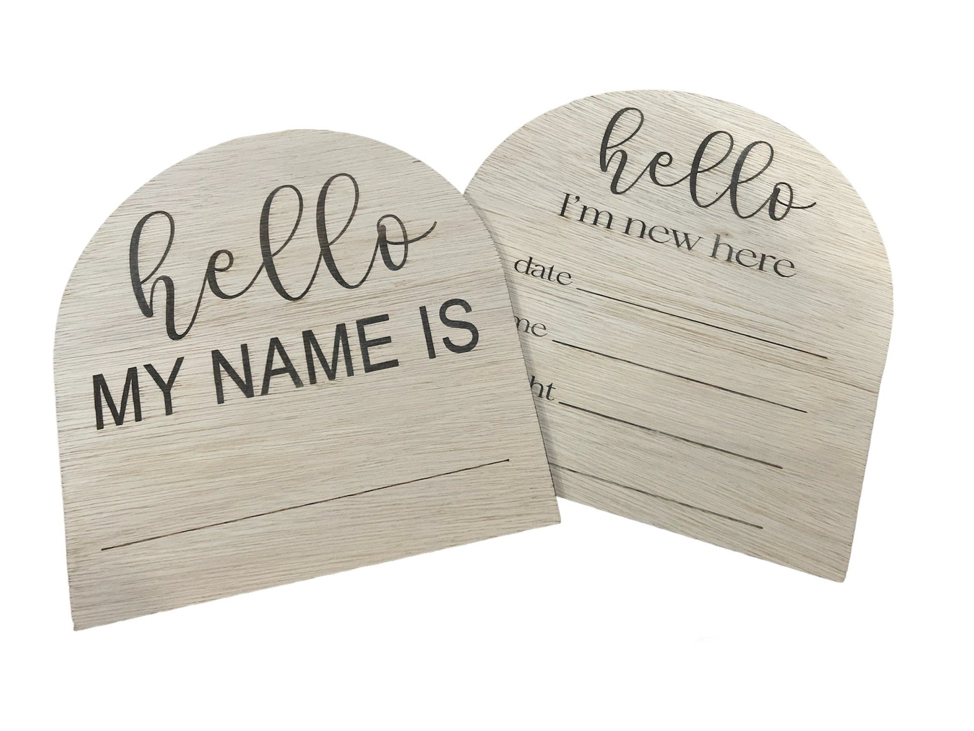 Baby Monthly Milestone Cards, Birth Announcement Card