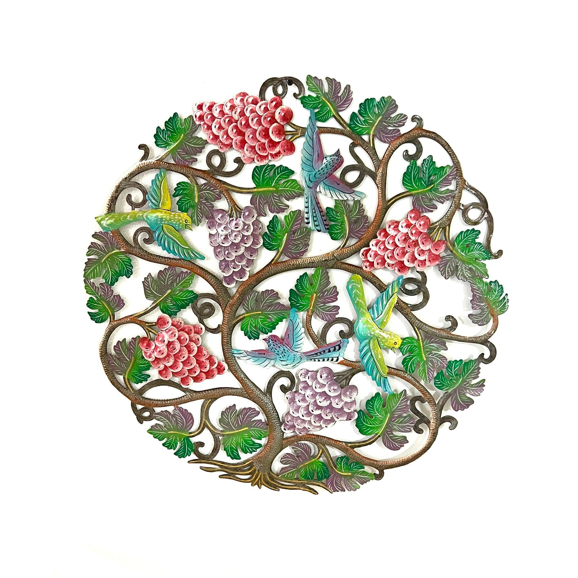 Pink and Purple Grapes