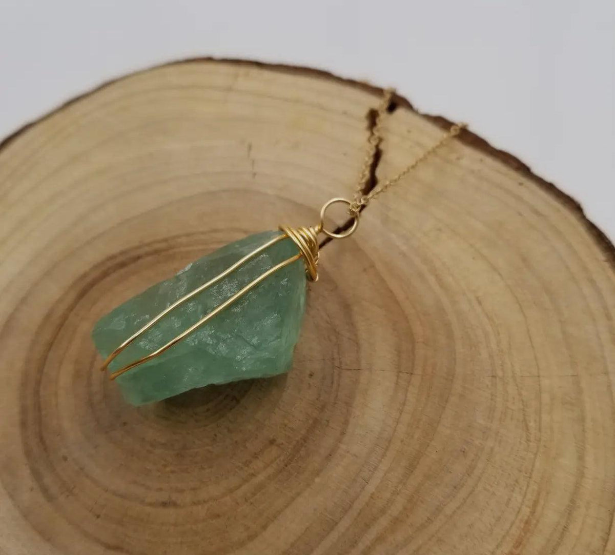 Green Fluorite Necklace