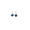 Teal Saucer Earring