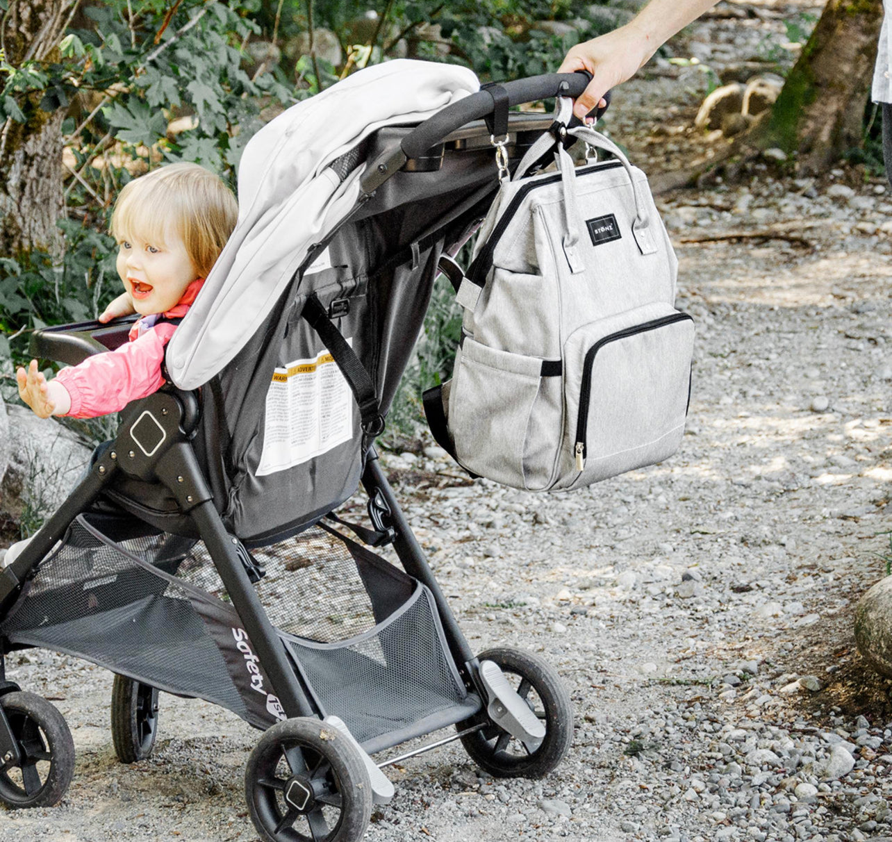 Sac à couche noir Creation Coco Lyly