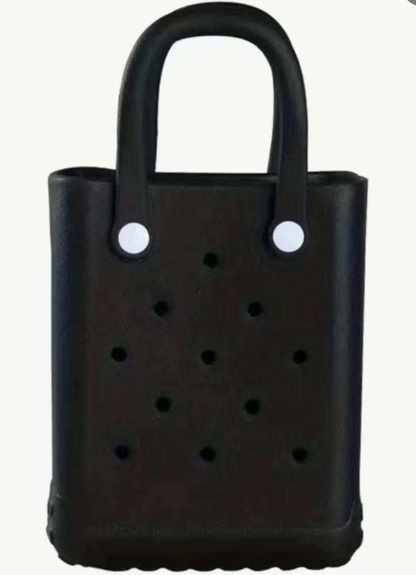 Mini Rubber Tote Bag