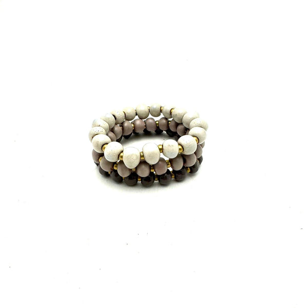 Great Grey Bracelet Stack