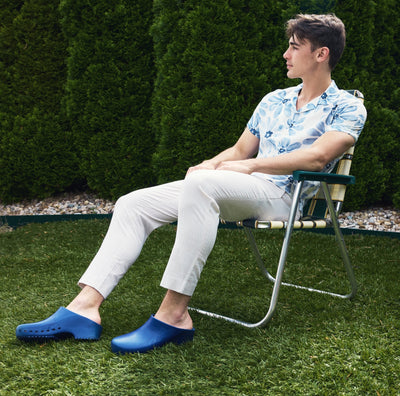 Calzuro Classic Without Holes Metallic Blue