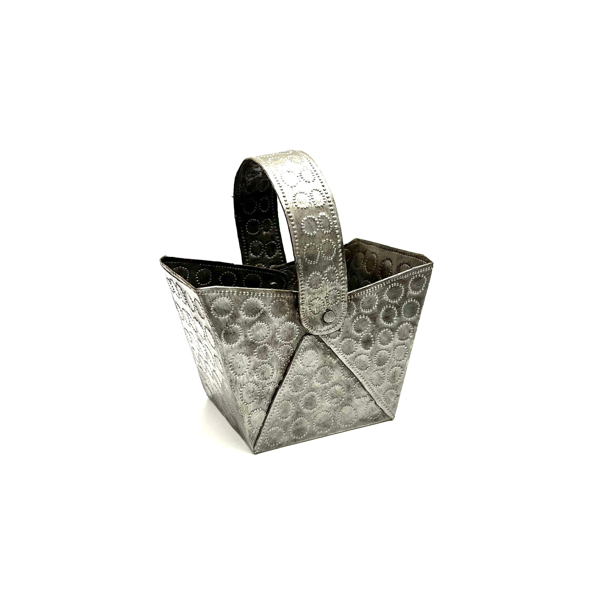 Dots Metal Basket