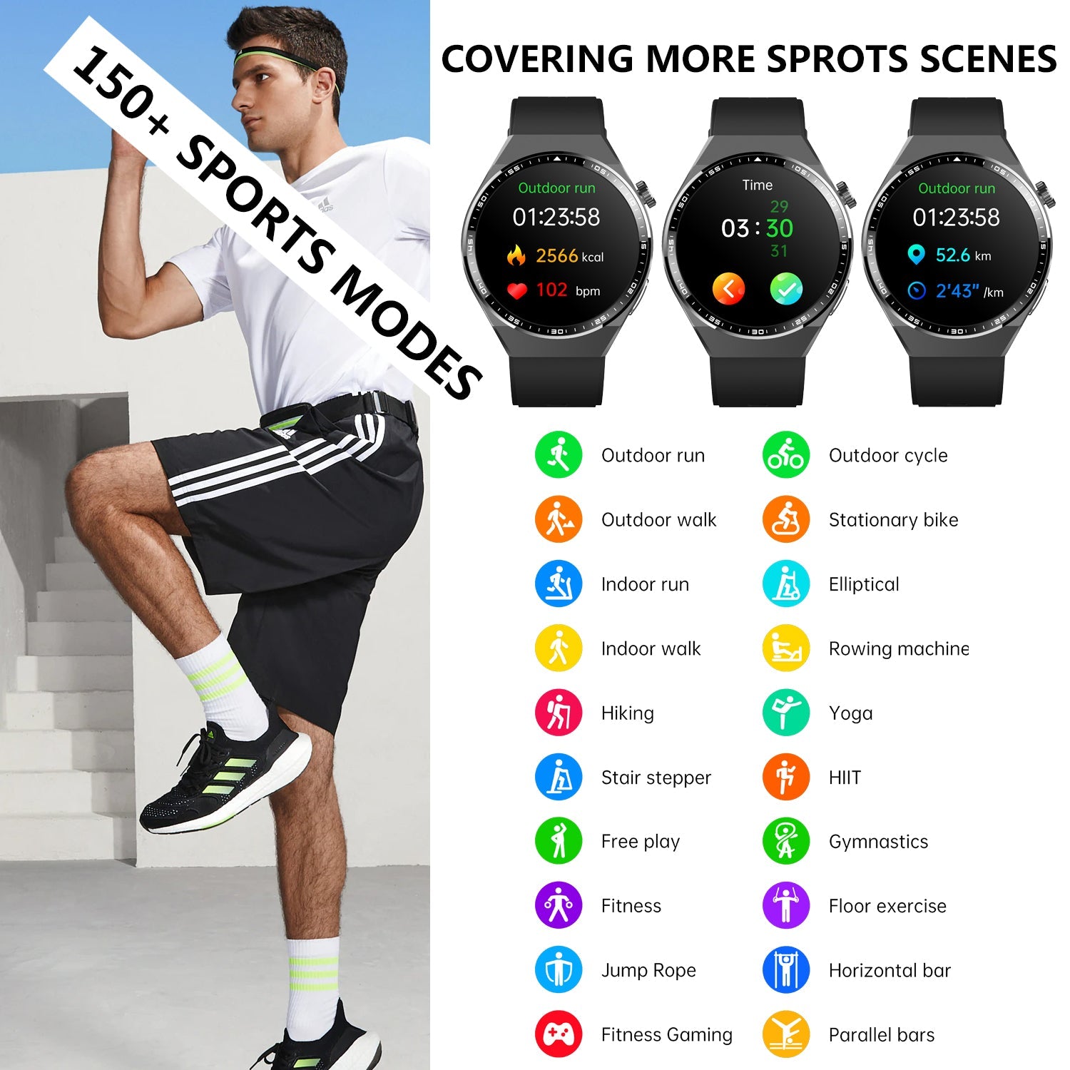2024 New Accurate Measure ECG+PPG Smart Watch Men Full Touch Screen Sport Fitness Watches Bluetooth For Android ios Smartwatch