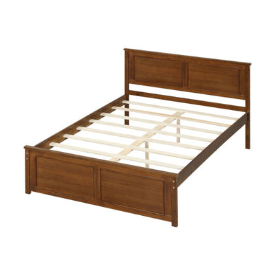 Full Size Wooden Bed Frame with Headboard