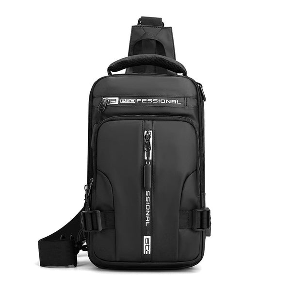 Men's Crossbody Bag: Stylish & Functional Sling Backpack for Everyday Use Wautton Outdoor Gear