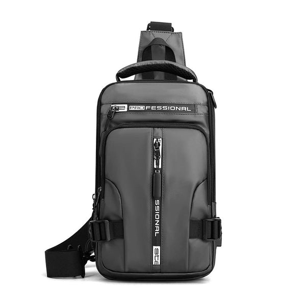 Men's Crossbody Bag: Stylish & Functional Sling Backpack for Everyday Use Wautton Outdoor Gear