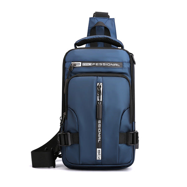 Men's Crossbody Bag: Stylish & Functional Sling Backpack for Everyday Use Wautton Outdoor Gear