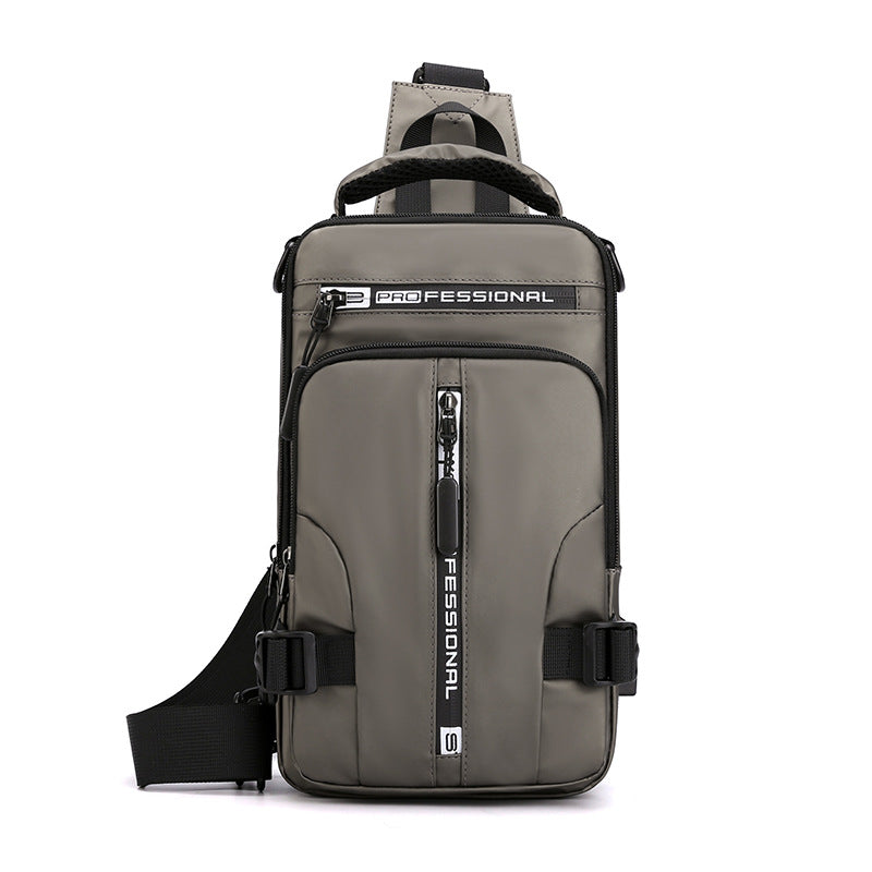 Men's Crossbody Bag: Stylish & Functional Sling Backpack for Everyday Use Wautton Outdoor Gear