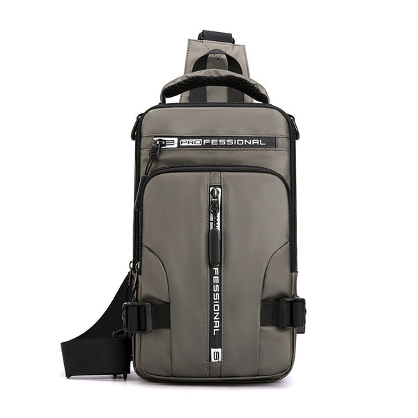 Men's Crossbody Bag: Stylish & Functional Sling Backpack for Everyday Use Wautton Outdoor Gear
