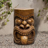 Concrete Garden Stool Tiki Kanaloa Seat 19 Inch