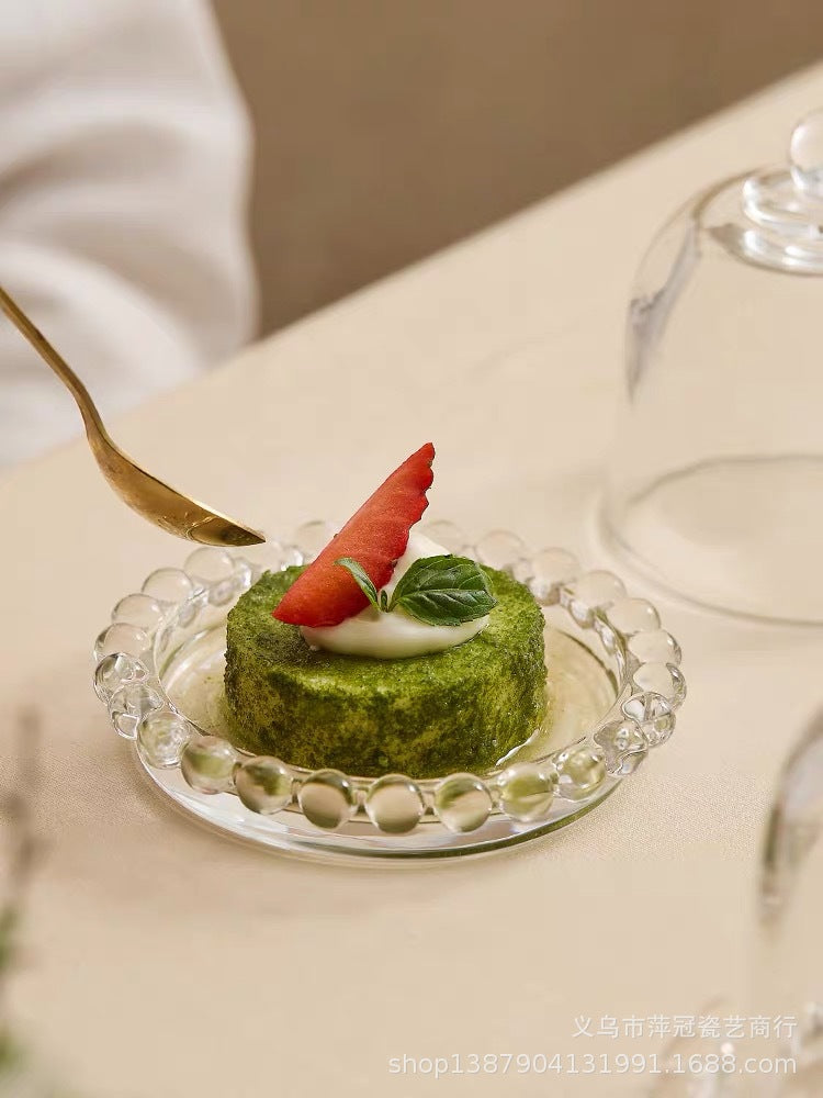 Glass Dome Display Cloche with Base