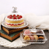 Crystal-Cut Glass Serving Dome & Covered Dish