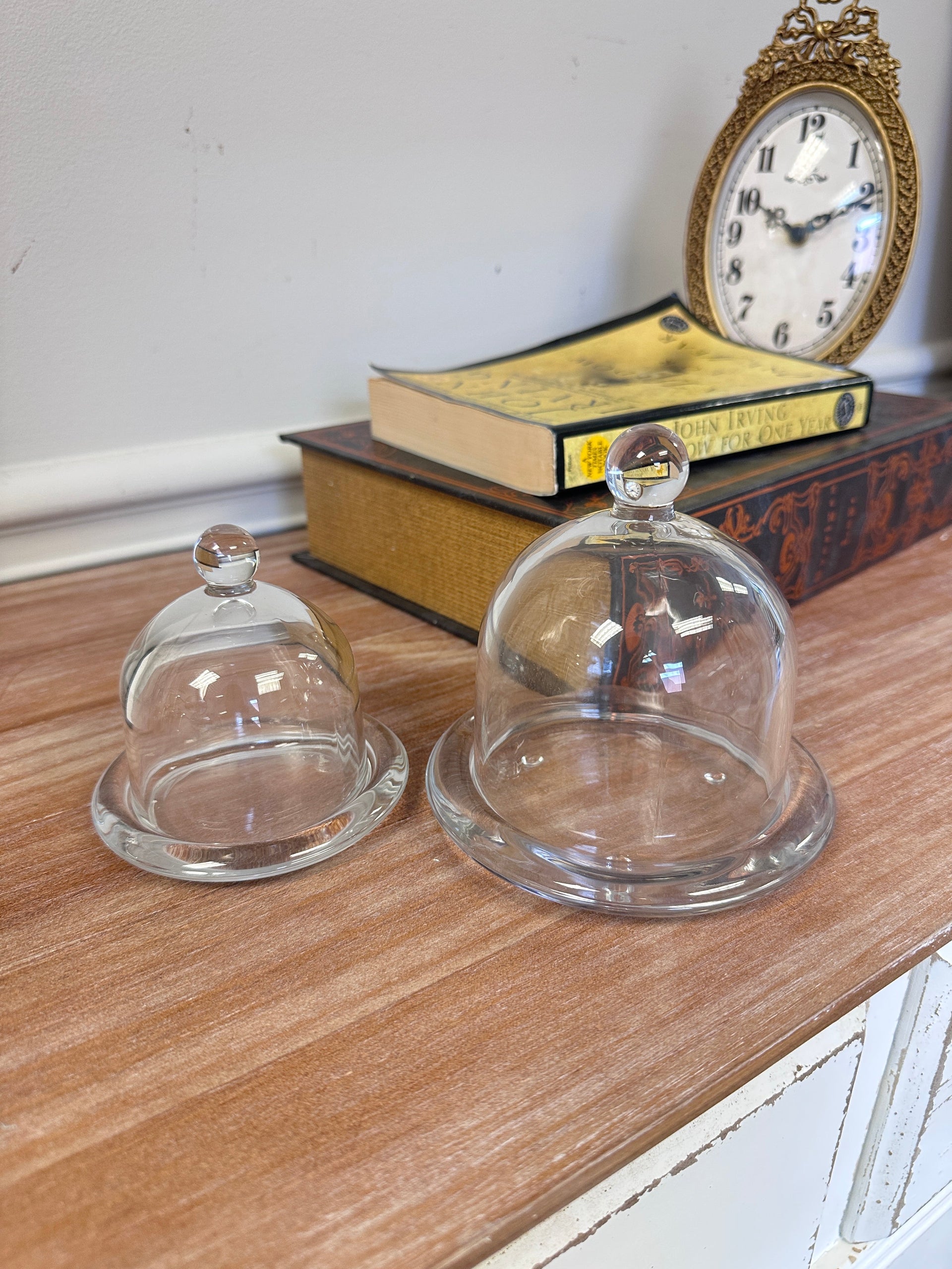 Glass Dome Display Cloche with Base