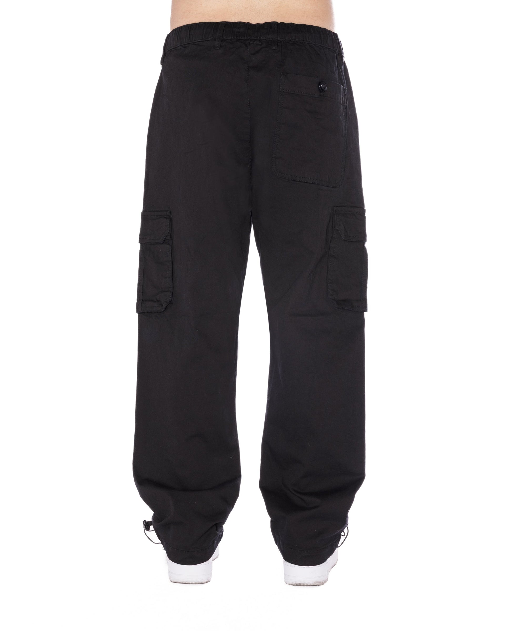 Black Relaxed Cargo Pants