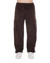 Brown Relaxed Cargo Pants