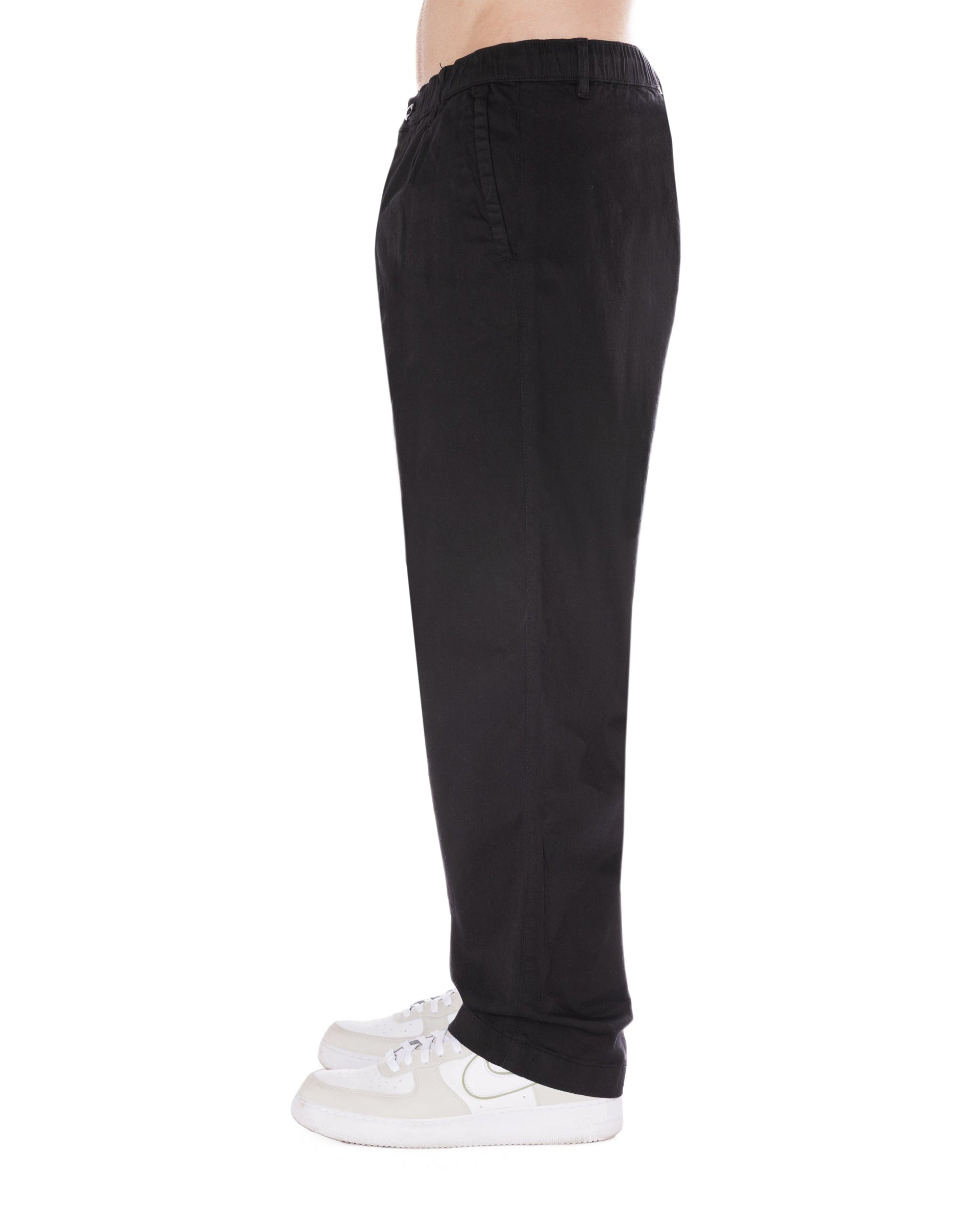 Black Relaxed Fit Pants