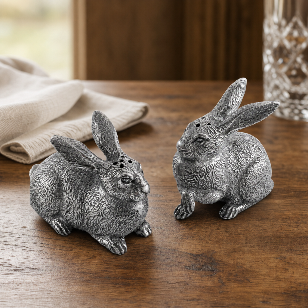 Wild Hare Salt and Pepper Set