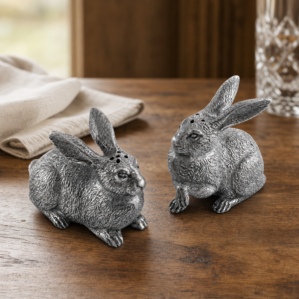 Wild Hare Salt and Pepper Set