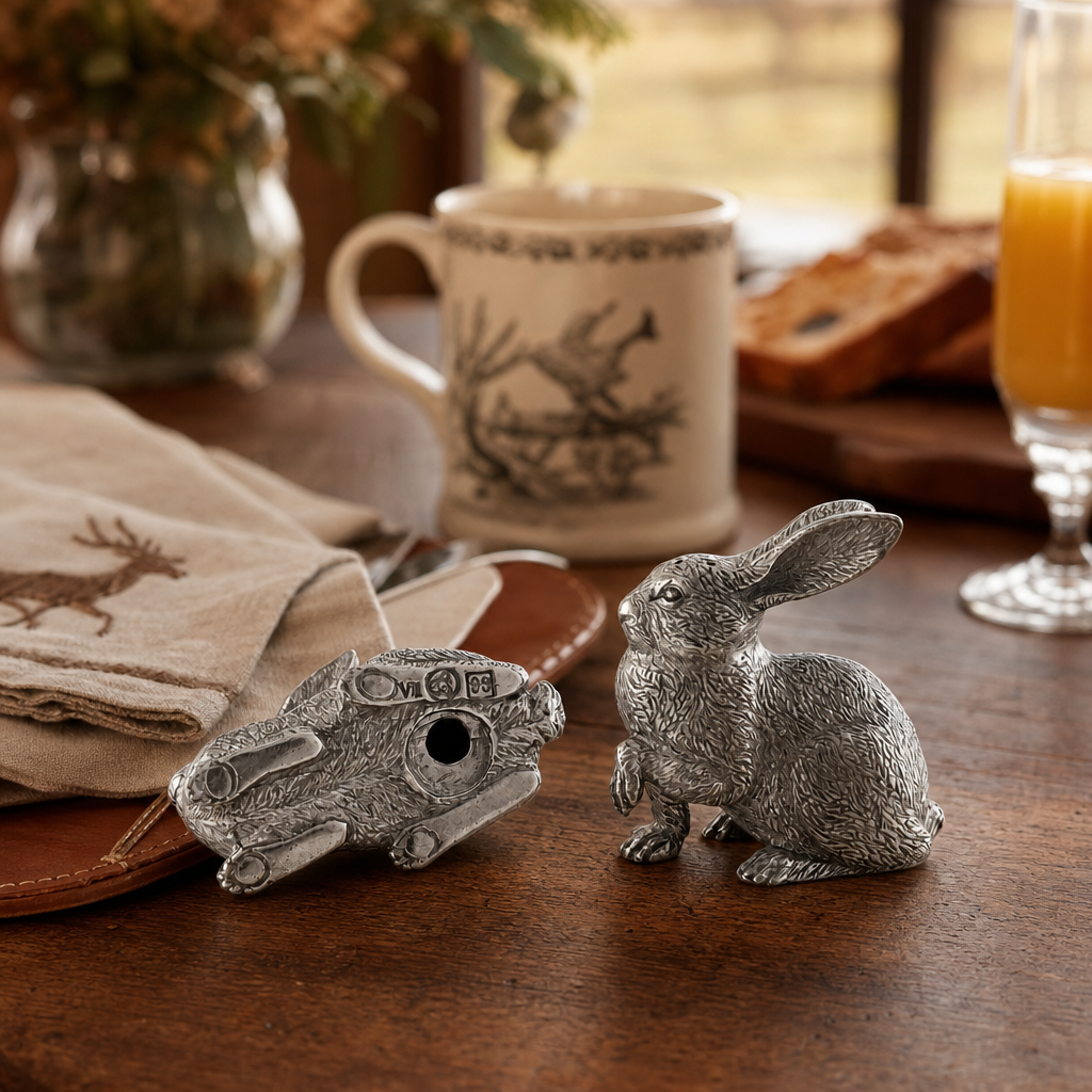 Wild Hare Salt and Pepper Set