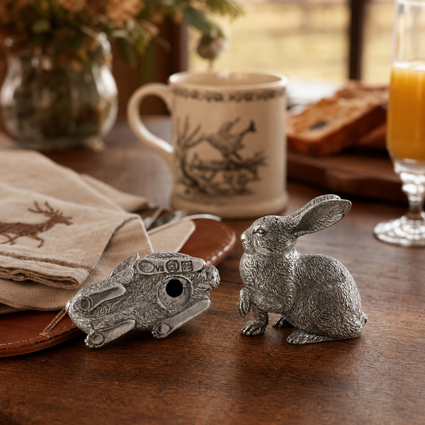 Wild Hare Salt and Pepper Set