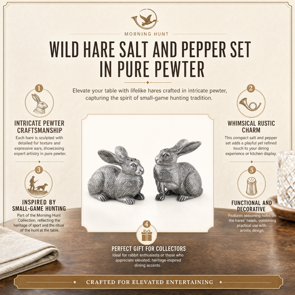 Wild Hare Salt and Pepper Set