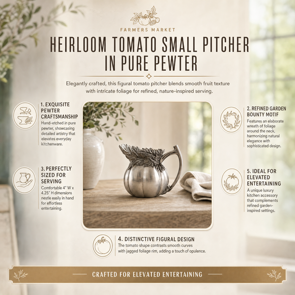 Heirloom Tomato Small Pitcher