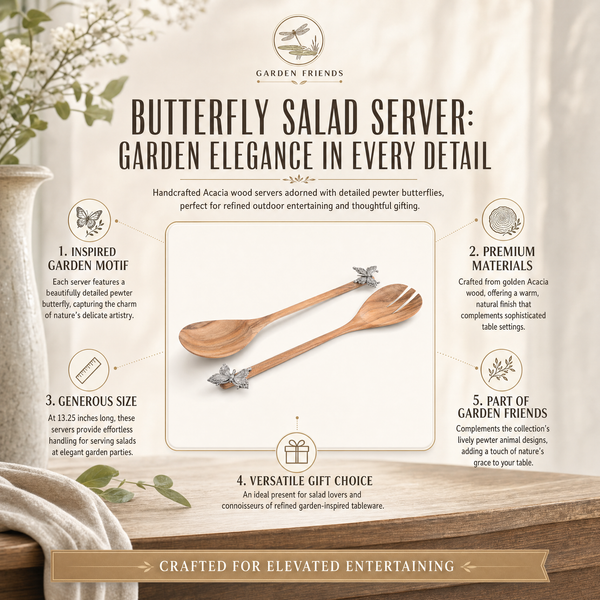 Butterfly Salad Server