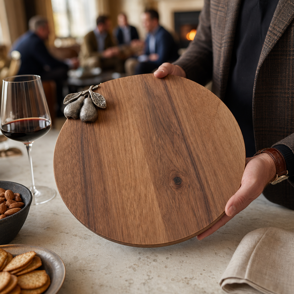 Pear Cheese Board
