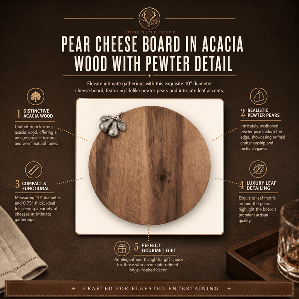 Pear Cheese Board